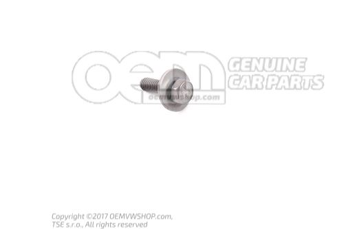 N  10009205 Hexagon head bolt (combi) M6X20