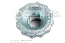 Double hexagon nut size M16X1,5 6Q0407396B