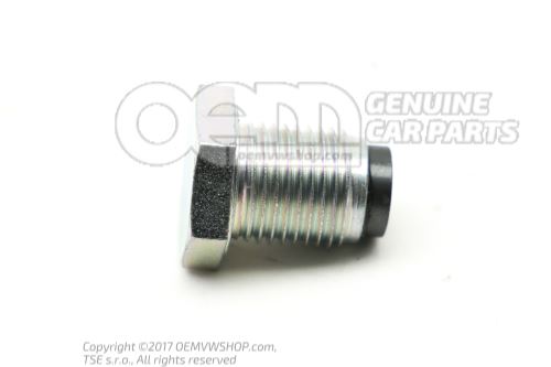 Oil drain plug, magnetic size M16X1,5 WHT005765