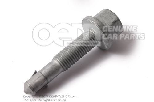 Hexagon bolt for spare wheel bracket 701801651B