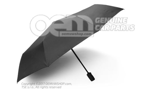 Pocket umbrella black