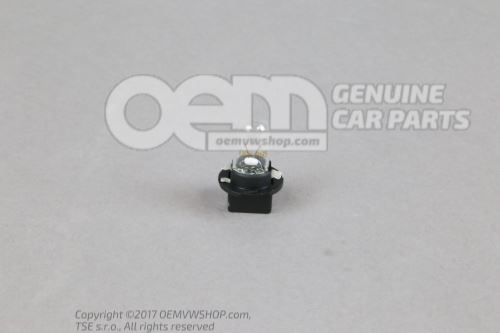 Bulb holder for vehicles with alarm system 3B7919039