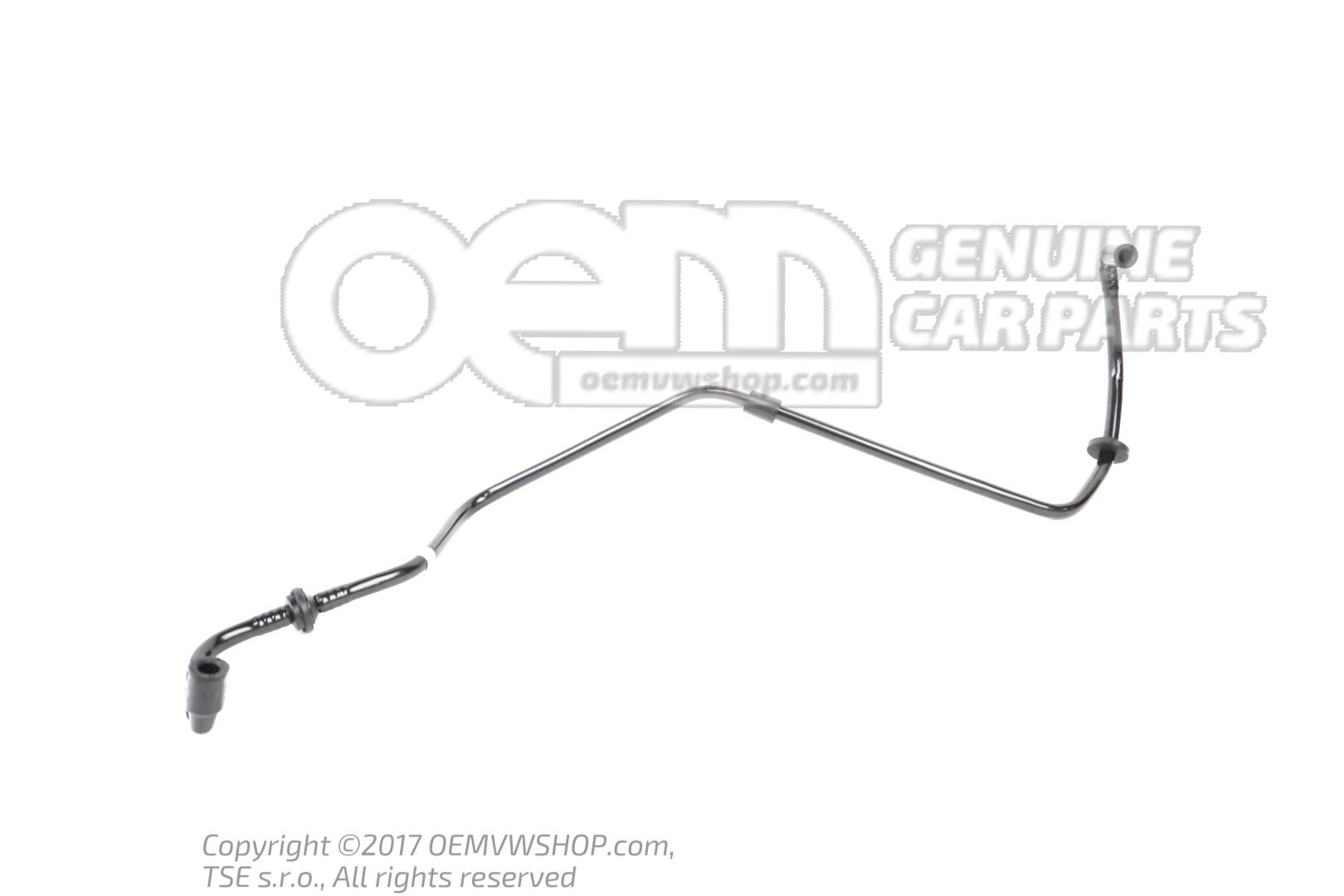 Vacuum pipe with nonreturn valve