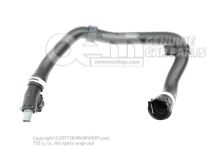 Coolant hose with quick release coupling 5QF122051BE