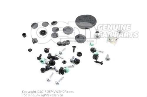 1 set of attachment parts for door 8R0098619